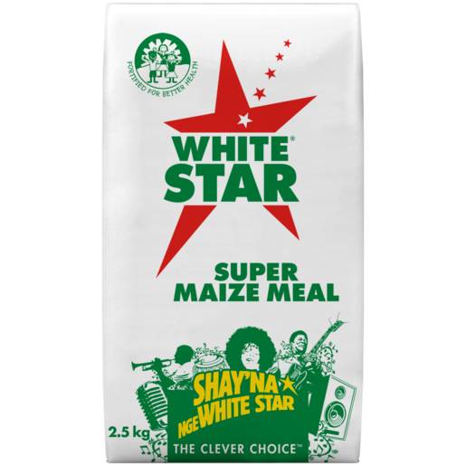 White Star Super Maize Meal 2.5kg